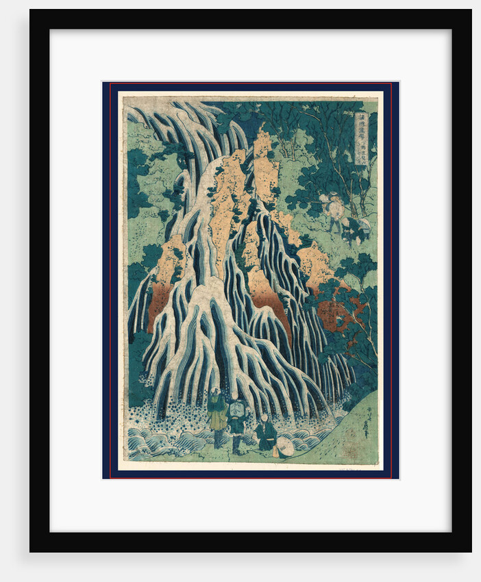 Shimotsuke Kurokami-Yama Kurifuri No Taki, Kirifuri Falls at Mount Kurokami in Shimosuke by Anonymous