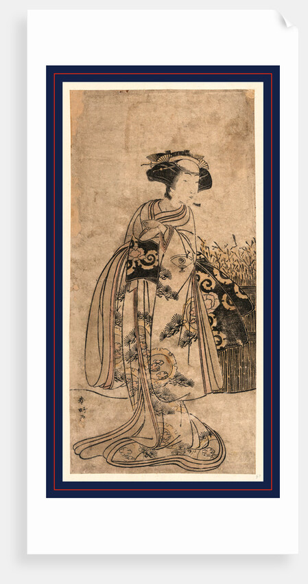 Onoe Tamizo, the Onnagata Onoe Tamizo by Anonymous