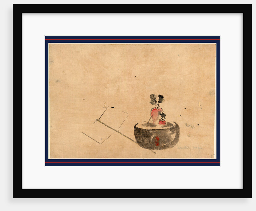 Flower or Vegetable in a Flowerpot by Anonymous