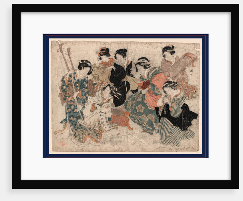 Seven Women Portraying the Seven Sages of the Bamboo Grove by Anonymous
