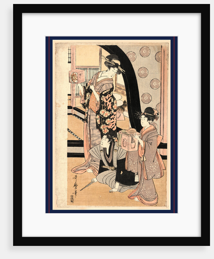 Fukubik by Kitagawa Utamaro