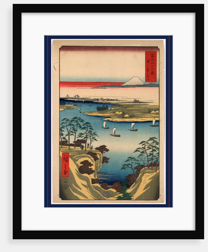 Konodai tonegawa by Ando Hiroshige