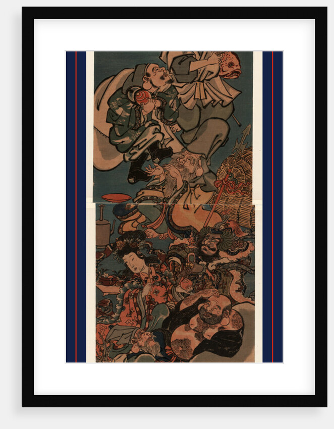 the Seven Lucky Gods in Japanese Mythology by Anonymous