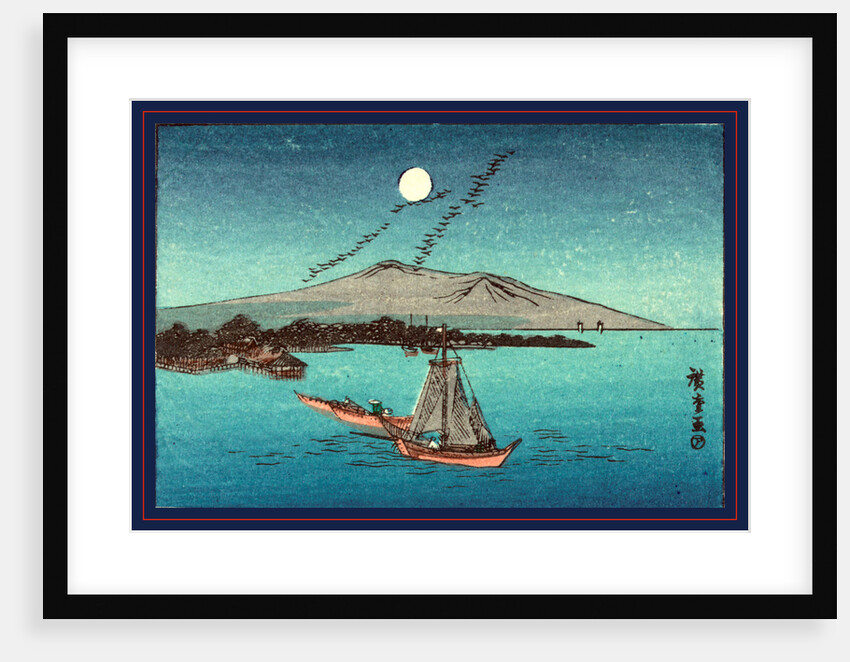 Fukeiga, from an earlier print by Ando Hiroshige