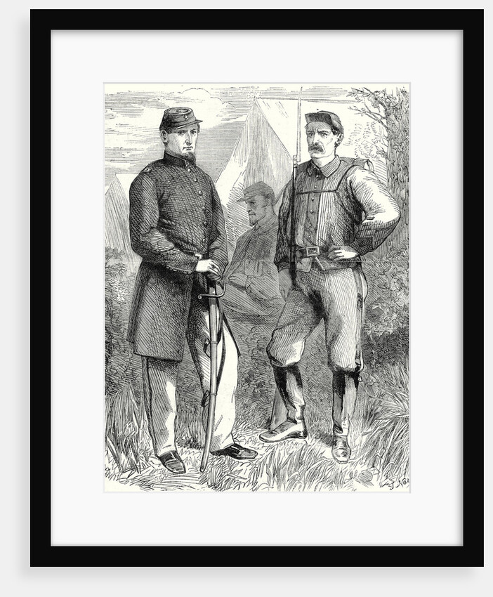 The Civil War in America Colonel Ellsworth's Volunteer Regiment 15 June 1861 by Anonymous
