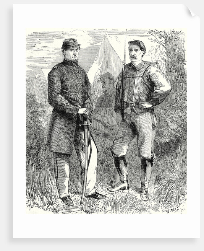 The Civil War in America Colonel Ellsworth's Volunteer Regiment 15 June 1861 by Anonymous