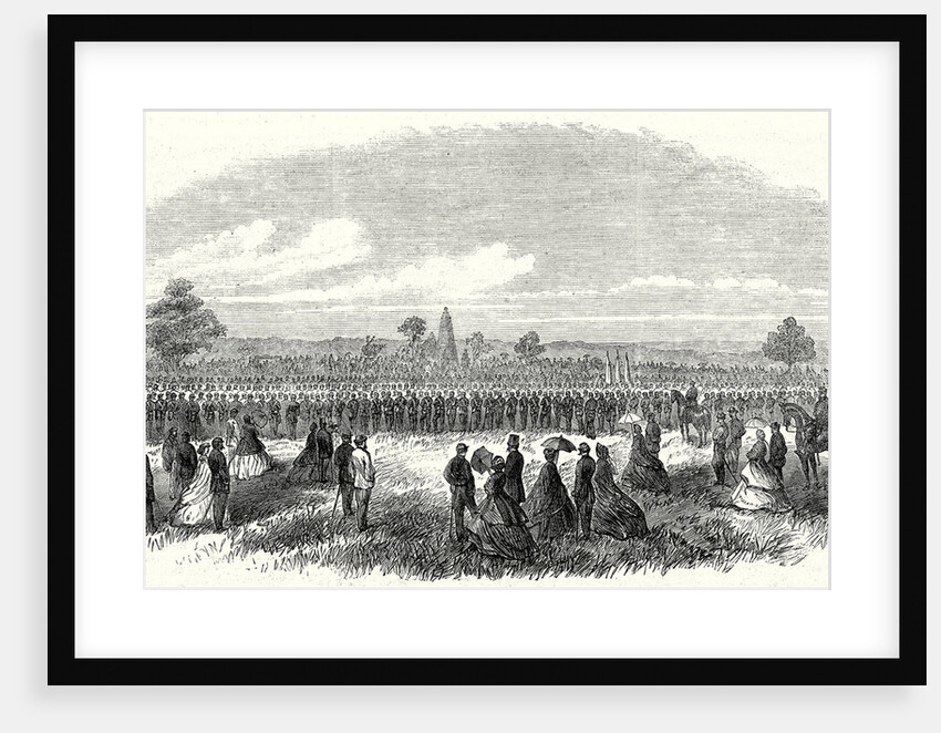 Dedication of the Monument on the Battlefield of Bull Run Virginia 15 July 1865 by Anonymous