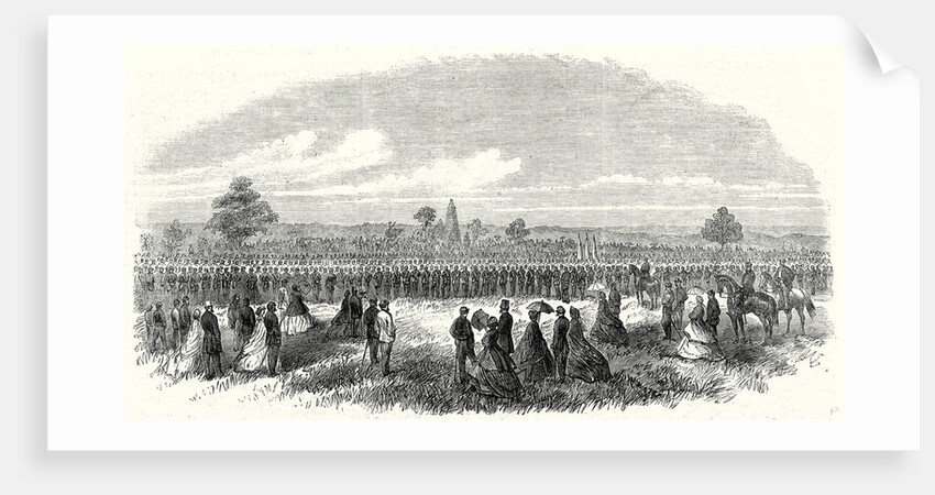 Dedication of the Monument on the Battlefield of Bull Run Virginia 15 July 1865 by Anonymous
