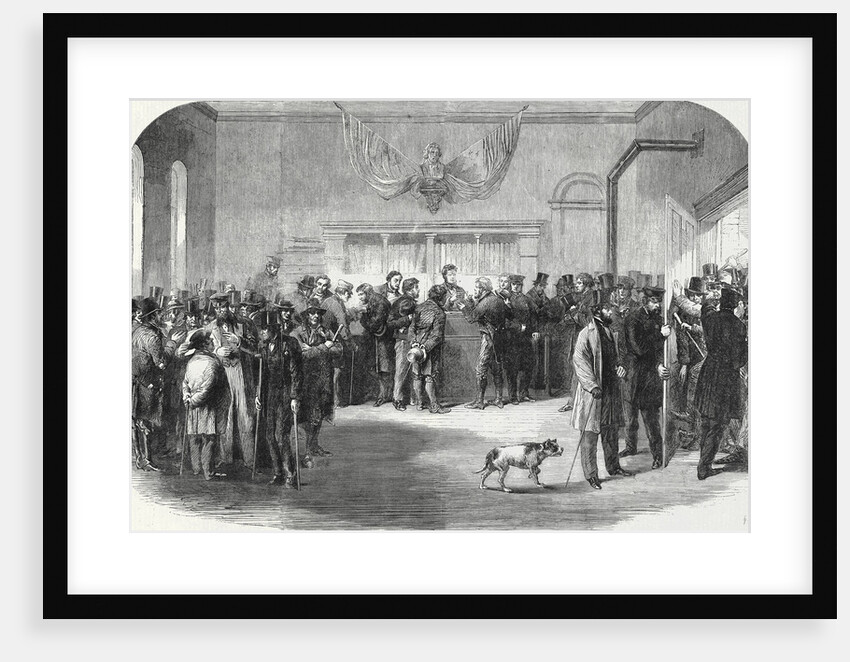 The Civil War in America: Claiming Exemption from the Draught in New York 3 January 1863 by Anonymous