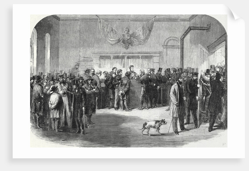 The Civil War in America: Claiming Exemption from the Draught in New York 3 January 1863 by Anonymous