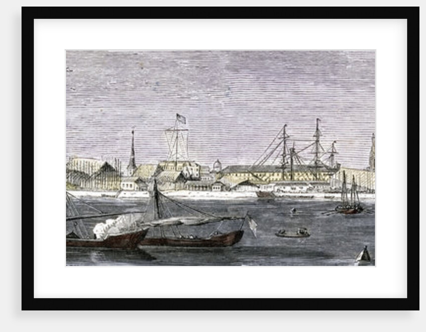 The Harbor of Bombay India by Anonymous
