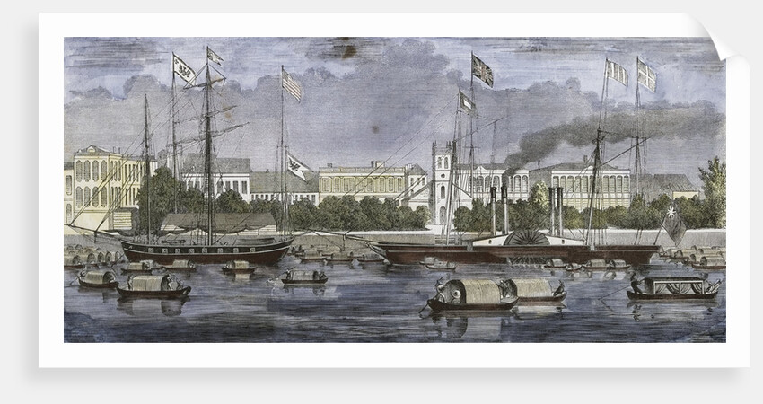 European Factories in Canton by Anonymous