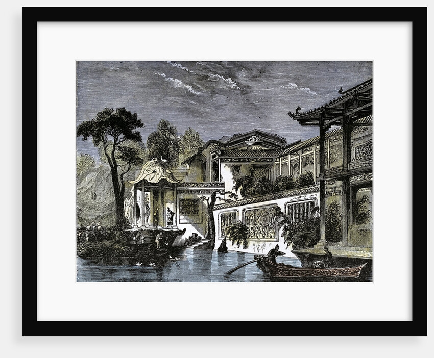Honan Canal Canton China by Anonymous