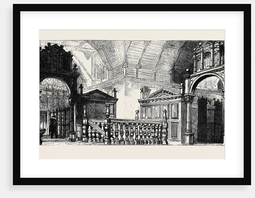Oxford: Library, Merton College by Anonymous