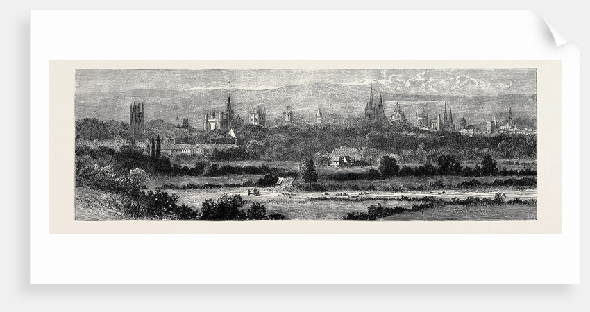 Oxford, from Headington Hill by Anonymous