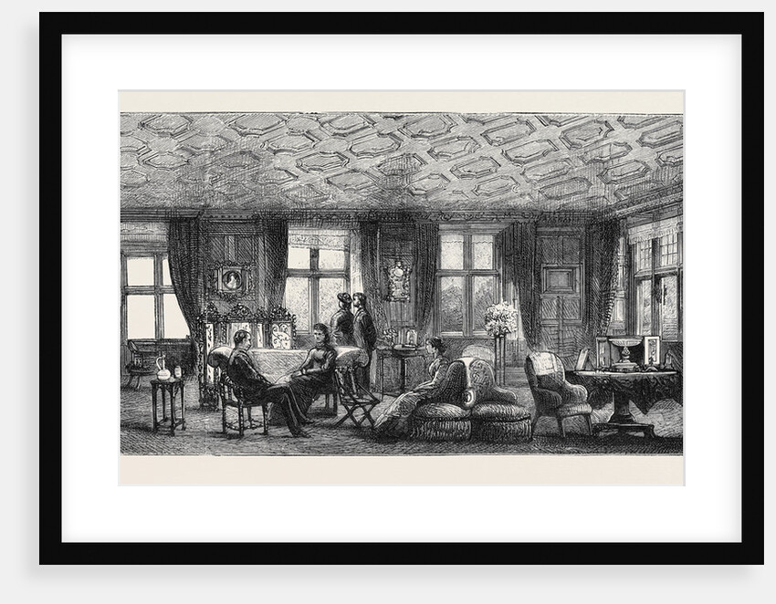 The Drawing Room, Boyton Manor by Anonymous
