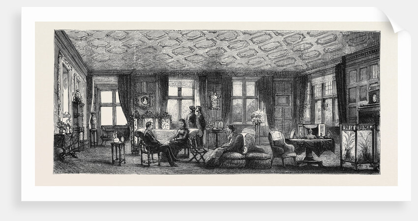 The Drawing Room, Boyton Manor by Anonymous