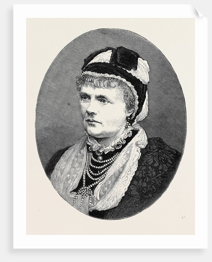 The Royal Wedding, the Mother of the Bride: H.S.H. Helen, Reigning Princess of Waldeck-Pyrmont by Anonymous