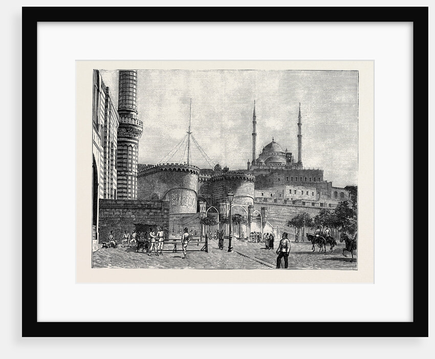 The Crisis in Egypt: The Citadel, Cairo by Anonymous