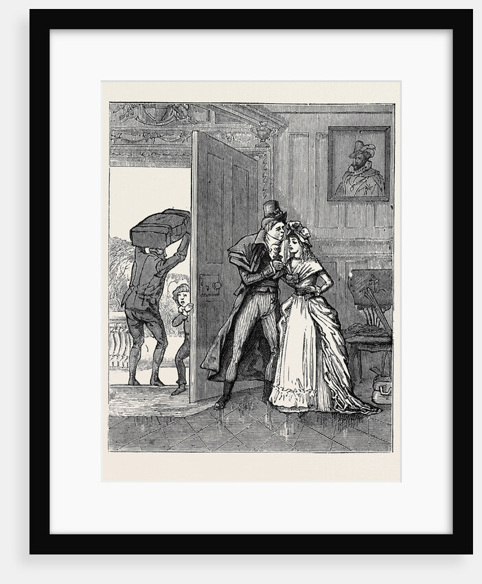 How I Joined the Hundred-and-Fiftieth, a Reminiscence of the Eighteenth Century: Sad Parting with Cousin Louisa by Anonymous