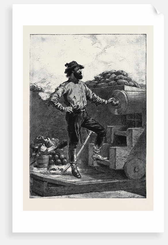 Giuseppe Garibaldi in 1840 by Anonymous