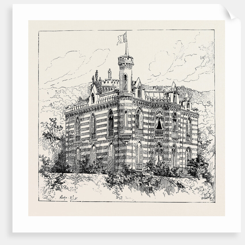 House at Alassio, Inhabited by Garibaldi in 1880 by Anonymous