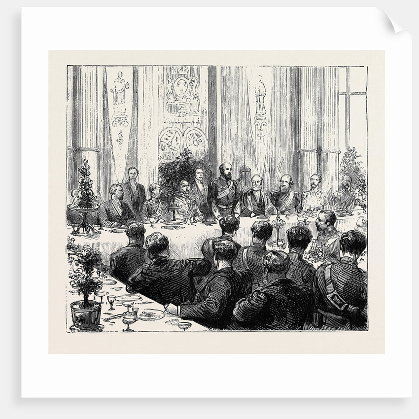 The Royal Visit to Great Yarmouth: The Luncheon in the New Assembly Room by Anonymous