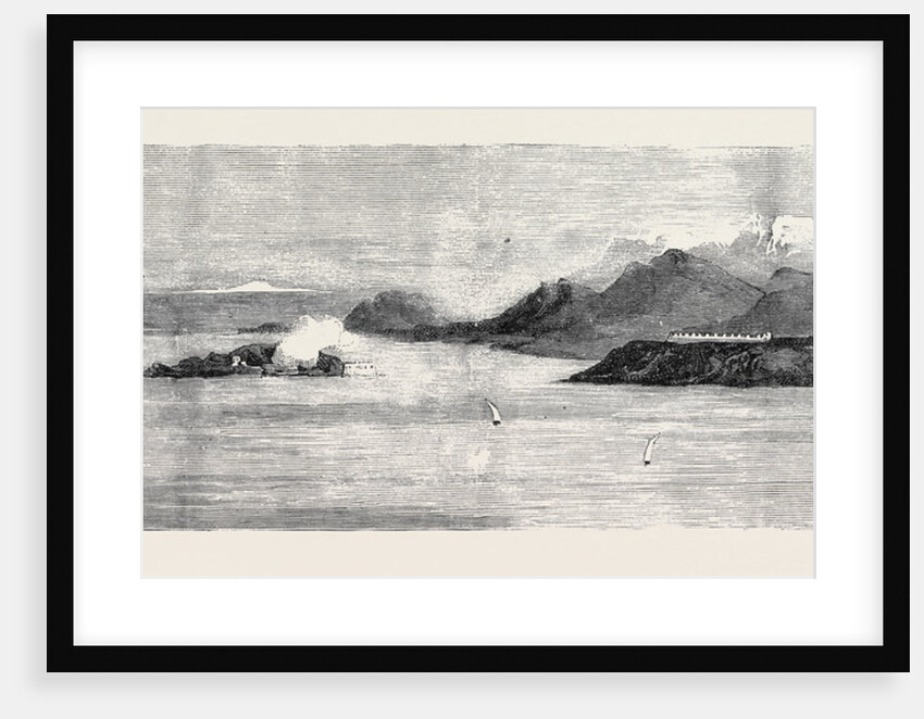 The Crisis in Egypt: The Entrance to Suda Bay by the Anglo-French Fleet by Anonymous