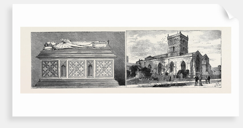 Leicester: Bishop Penny's Tomb in St. Margaret's Church; St. Nicholas' Church by Anonymous