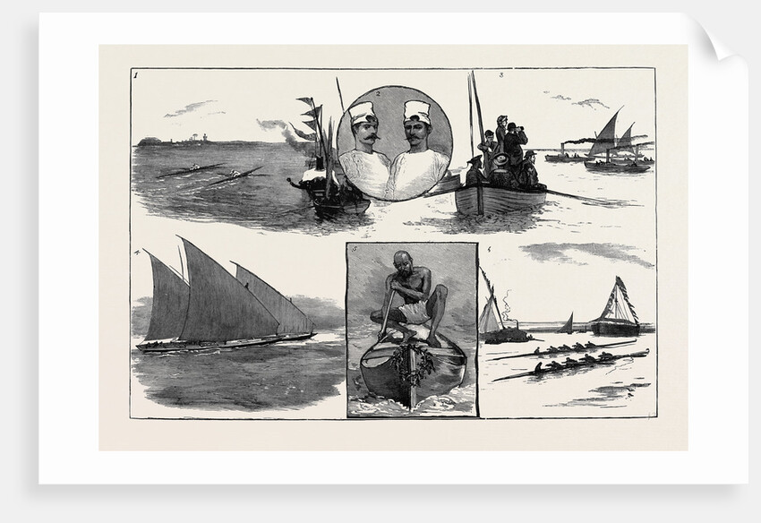 A Regatta at Bombay by Anonymous