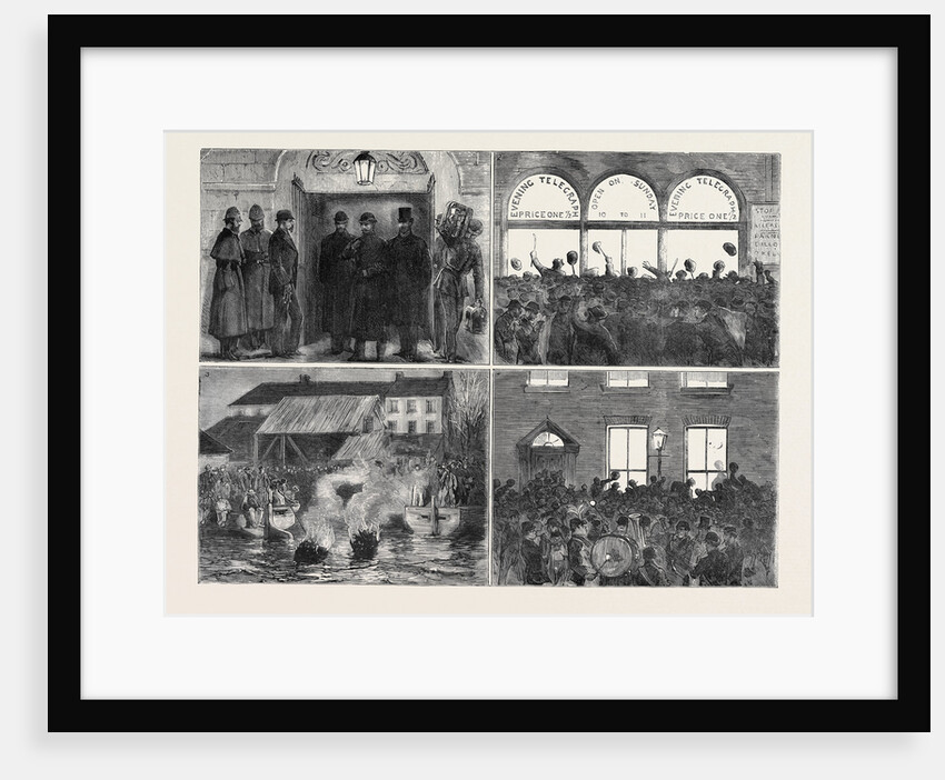 The Release of the Suspects: Popular Rejoicings in Dublin by Anonymous