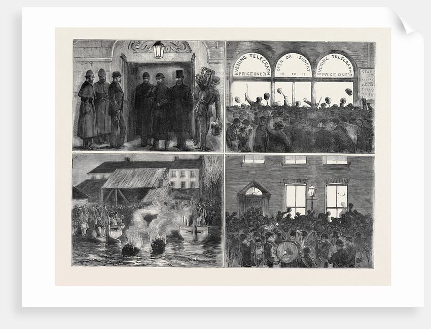 The Release of the Suspects: Popular Rejoicings in Dublin by Anonymous