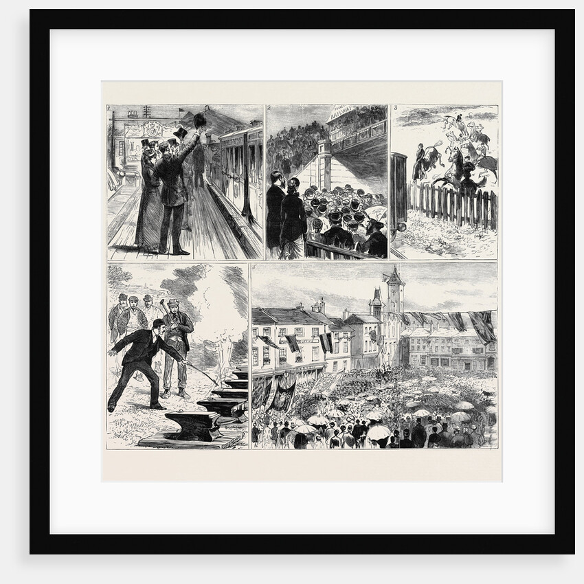 Opening of the Newbury and Didcot Railway by Anonymous
