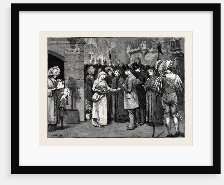 Artistic Bazaar in St. James's Hall, Manchester, in Aid of the Lancashire Independent College: General View of the Bazaar by Anonymous