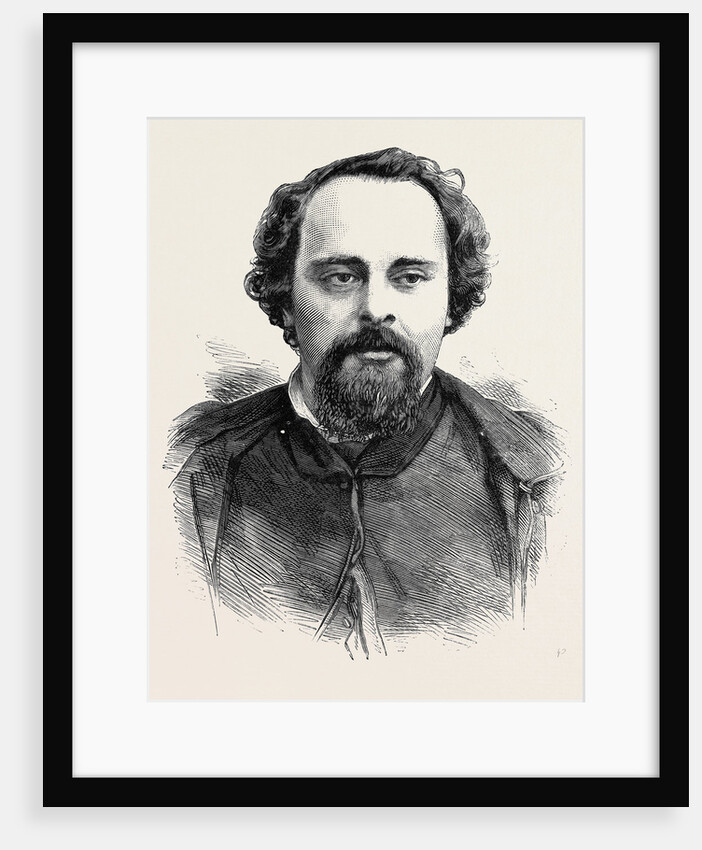 Dante Gabriel Rossetti by Anonymous