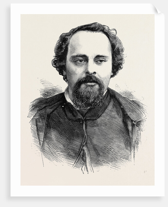 Dante Gabriel Rossetti by Anonymous