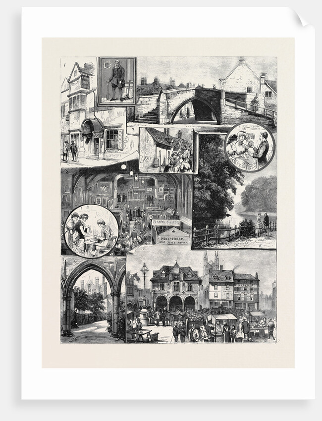 The Industrial Exhibition at Peterborough, Sketches in and Around the Town by Anonymous
