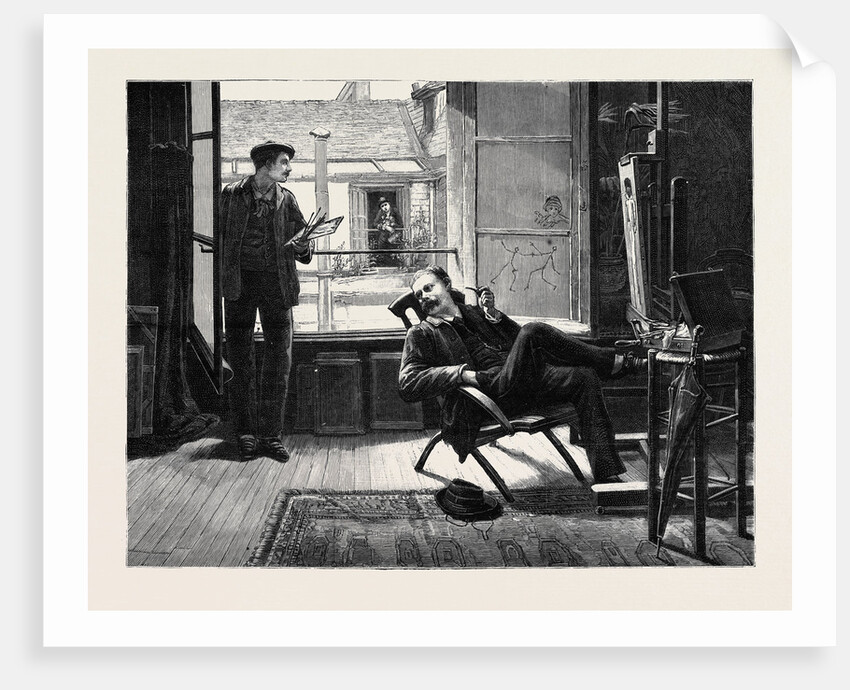 Neighbours from the Picture by W.H. Bartlett by Anonymous