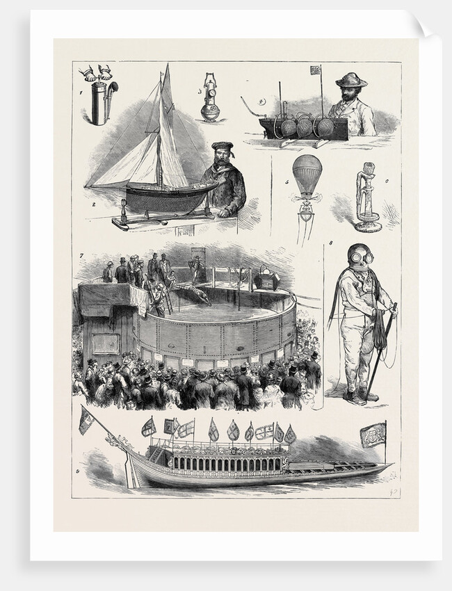 The Naval and Submarine Engineering Exhibition at Islington by Anonymous