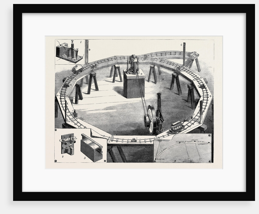 Professors Ayrton and Perry's New Electric Railway by Anonymous