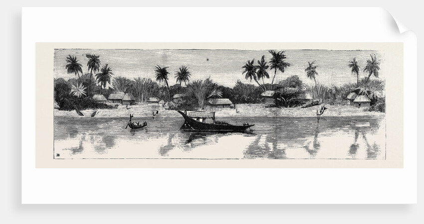 Round the World Yachting in the Ceylon, Calcutta: The Banks of the Hooghly by Anonymous