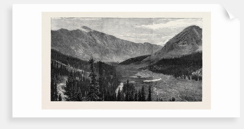 The Denver and Rio Grande Railway, New Mexico, the Fremont Pass, Headwater of the Arkansas by Anonymous