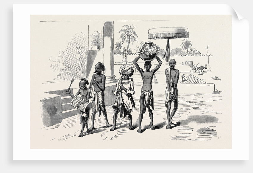 Round the World Yachting in the Ceylon, Madras: Bearing Holy Water by Anonymous