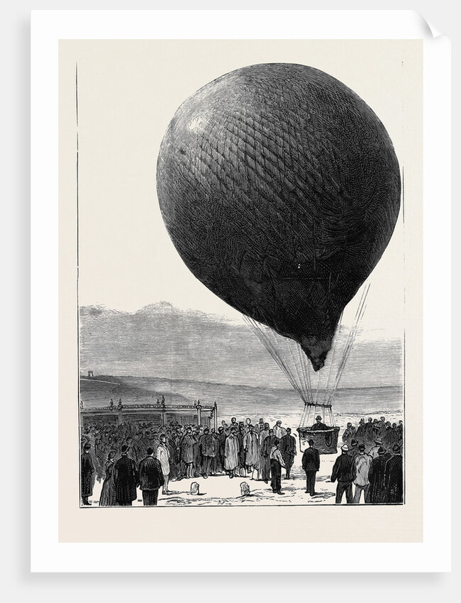 Colonel Burnaby's Recent Balloon Voyage Across the Channel: The Start by Anonymous