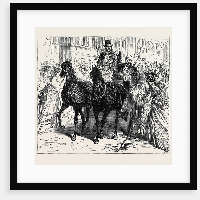 Kissingen: Popular Greeting after the Attempt on Prince Bismarck's Life, July, 1875 by Anonymous