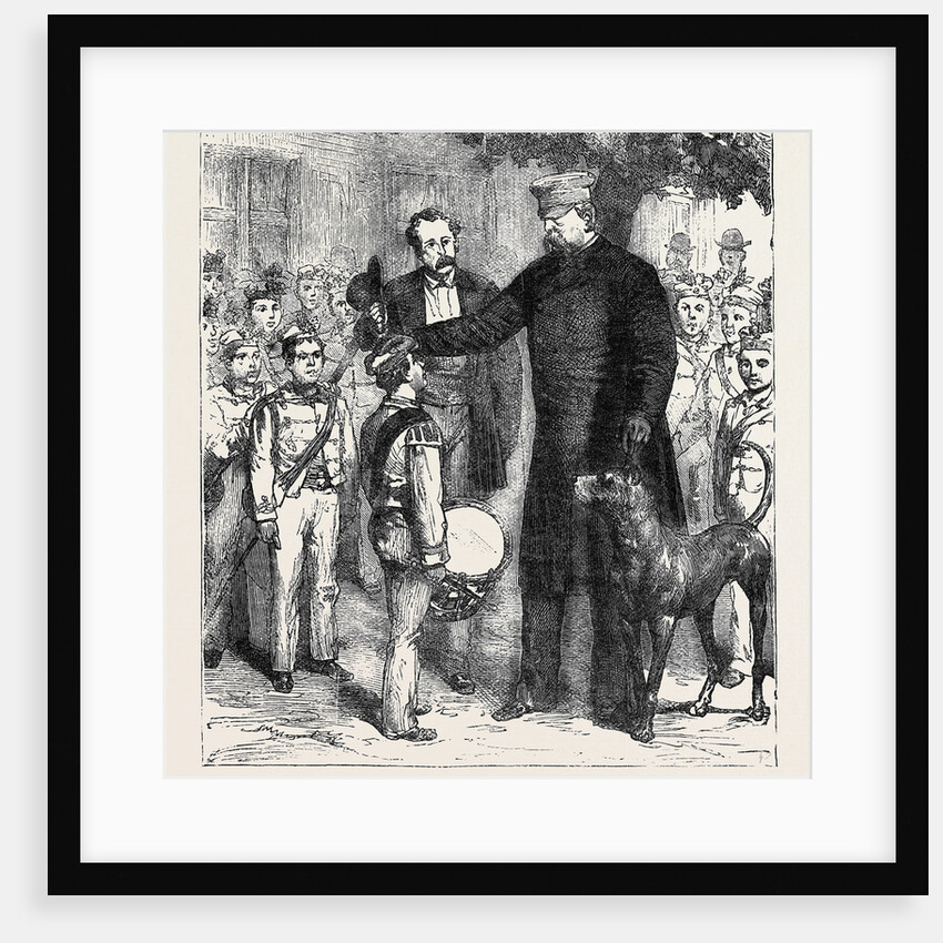 Prince Bismarck and Young Germany, Varzin, August, 1878 by Anonymous