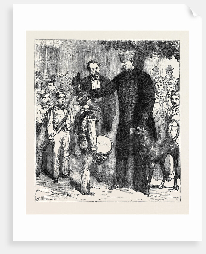 Prince Bismarck and Young Germany, Varzin, August, 1878 by Anonymous