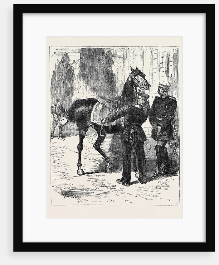 The Franco-Prussian War, an Alarm at Versailles by Anonymous