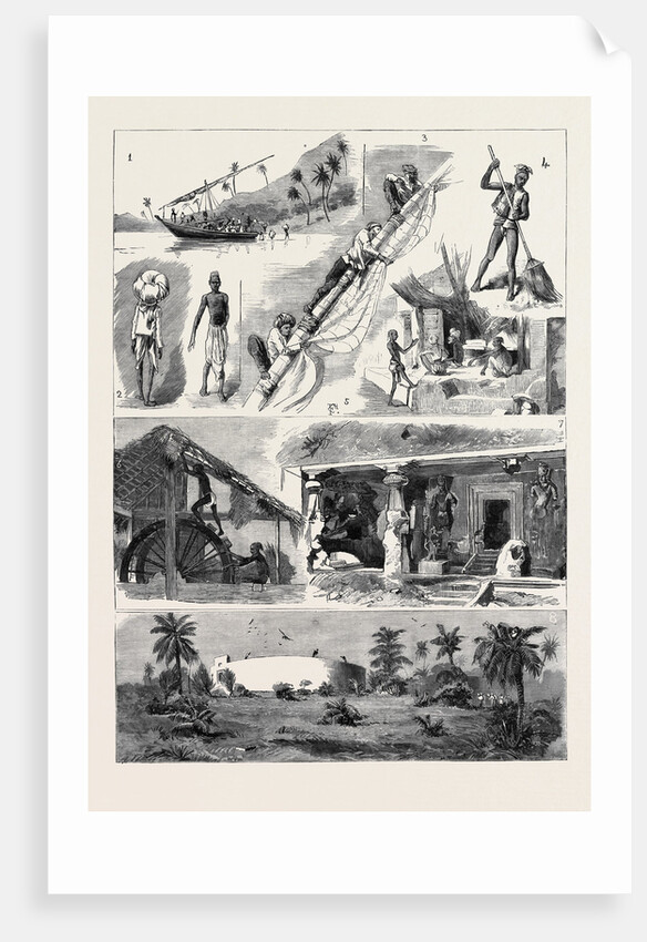 Round the World Yachting in the Ceylon, Bombay by Anonymous