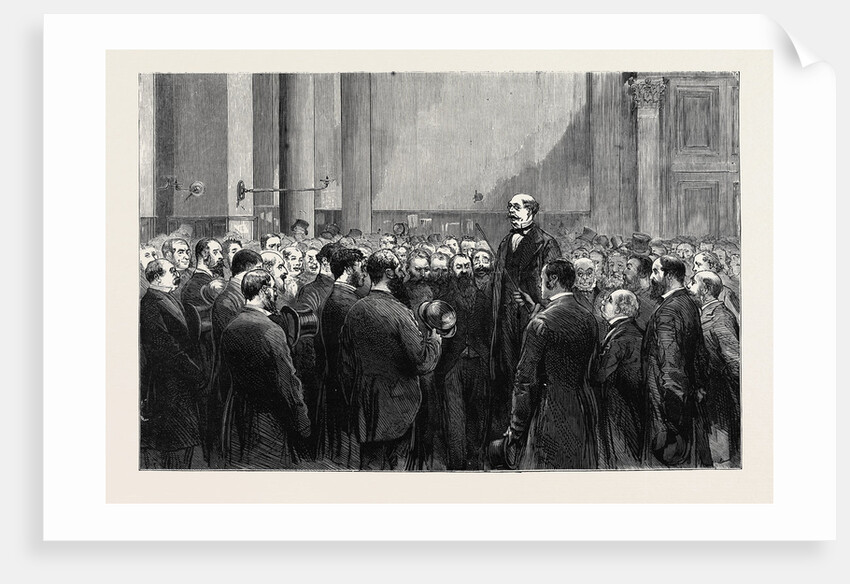 Attempt on the Life of the Queen: Reception of the News at the Stock Exchange, London: God Save the Queen! by Anonymous
